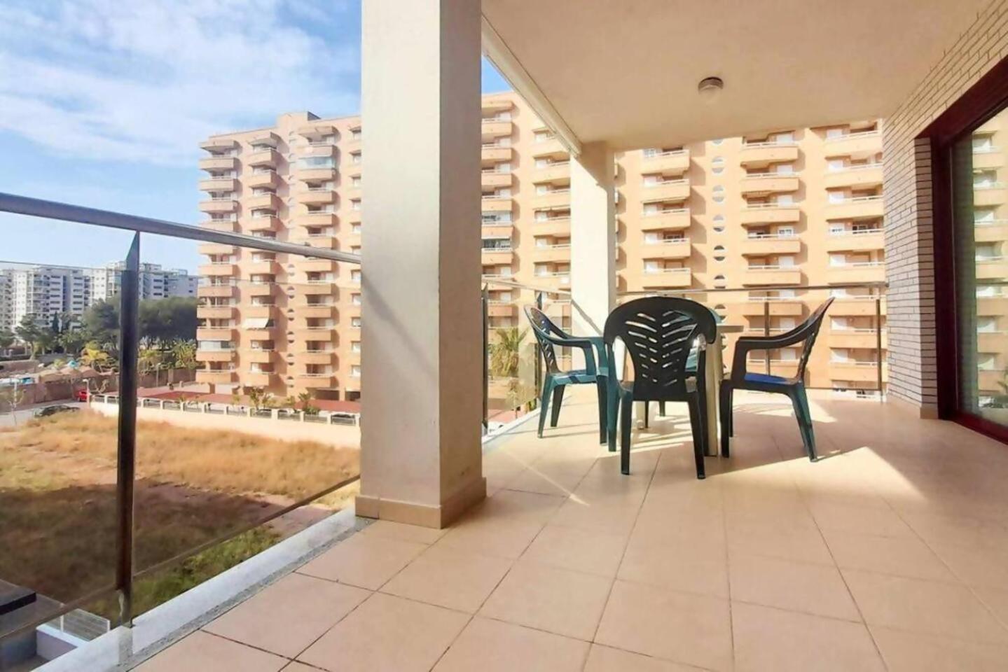 Ayf Espectacular Terraza En 1ª Linea De Playa Apartment Оропеса дел Мар Екстериор снимка